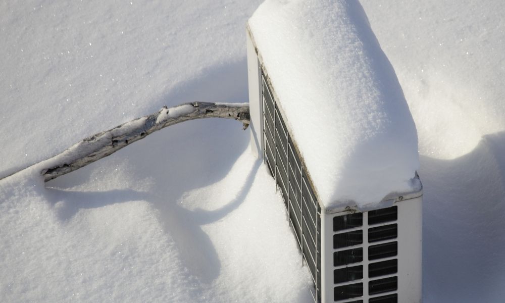 Cómo funciona el aire acondicionado sin unidad exterior en invierno?