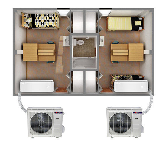 backpack mini split ac system 12V Air Conditioner Unit for RV, Camper, Semi Truck Product Description Mini Split AC for RVs,