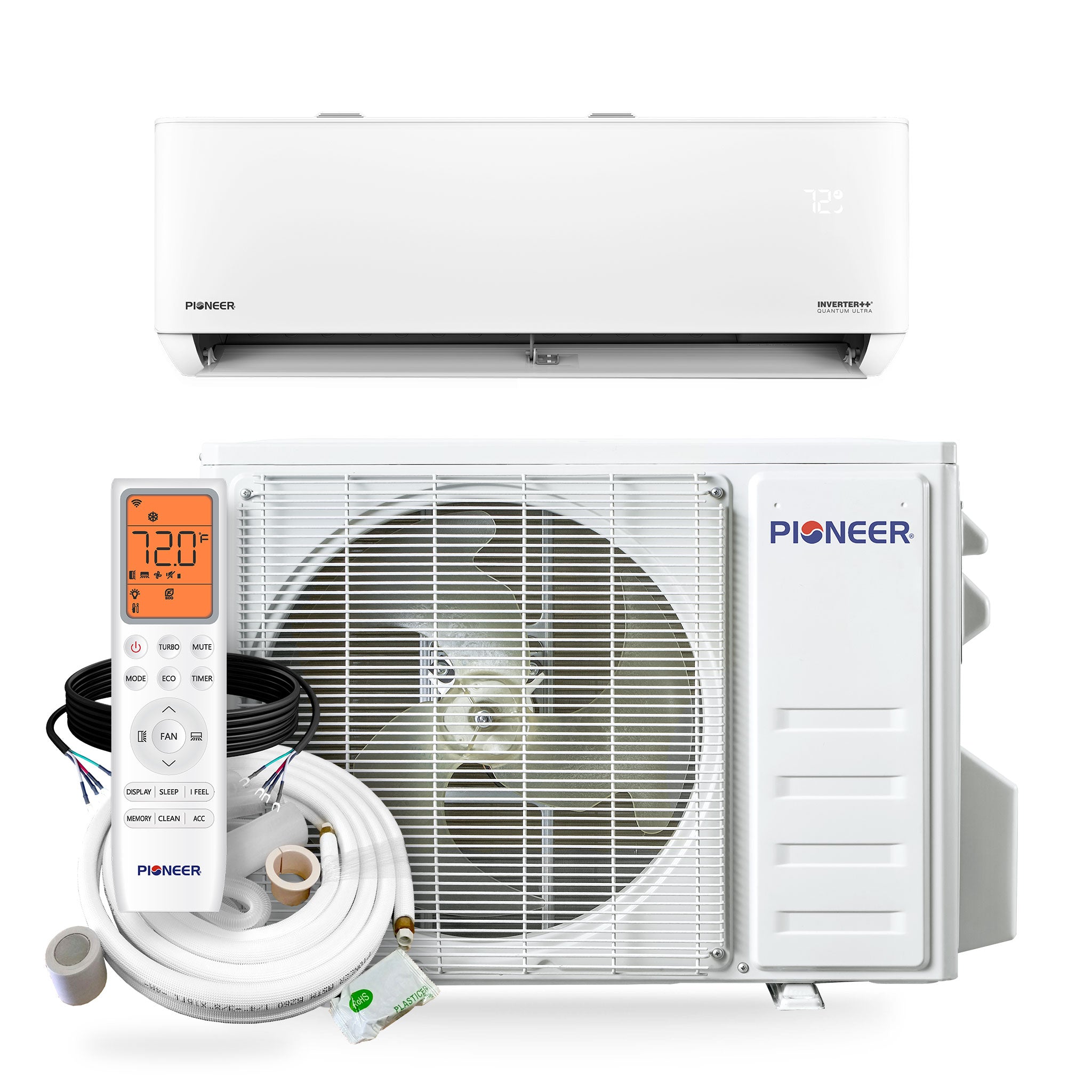 Pioneer® Quantum Ultra™ 12,000 BTU 24 SEER2 230V High-Wall