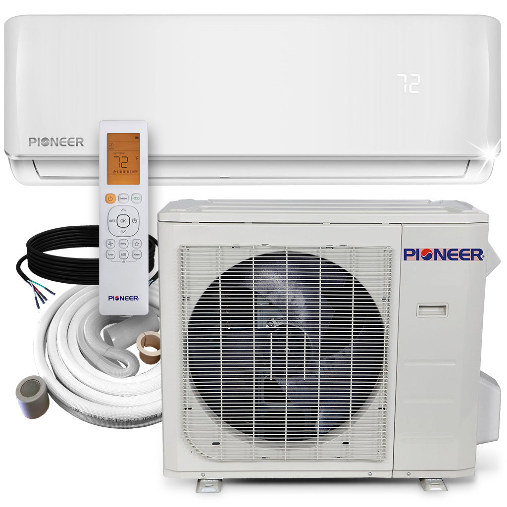 Pioneer® 36000 BTU Ductless Mini-Split Inverter AC Heat Pump