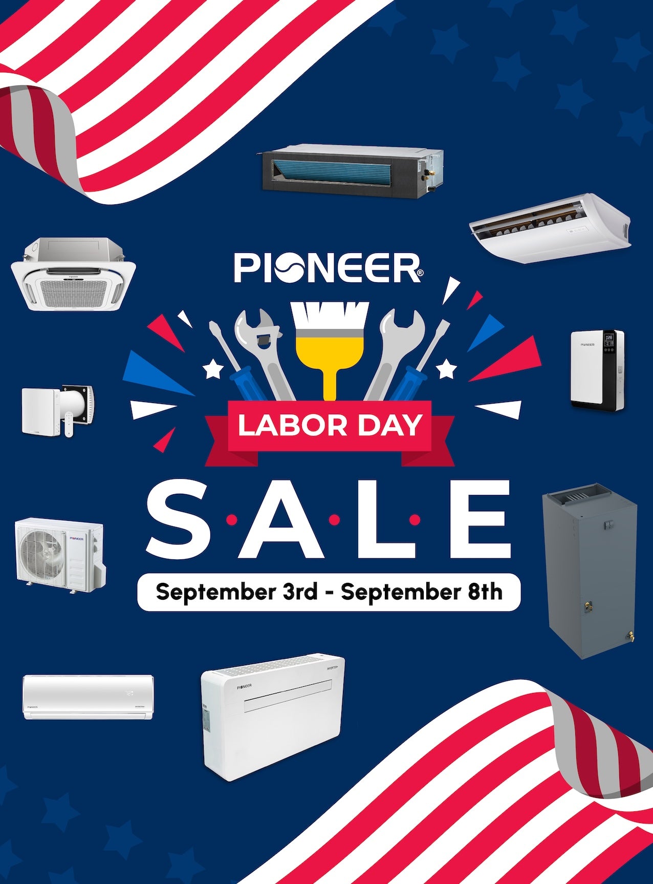 Pioneer Labor Day Sale