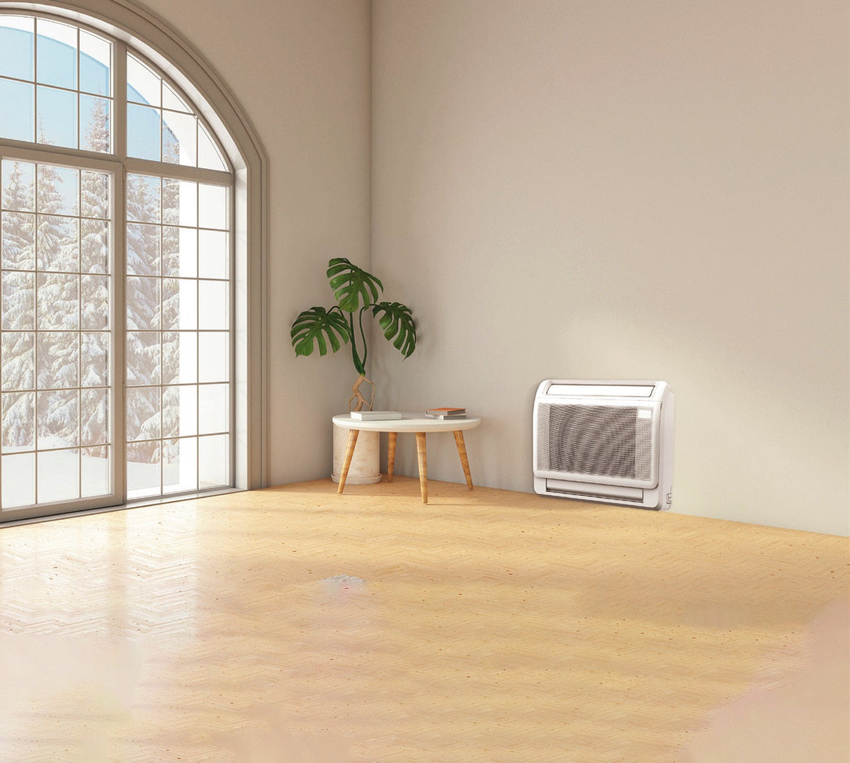 Floor Mounted Mini Split Heat Pumps