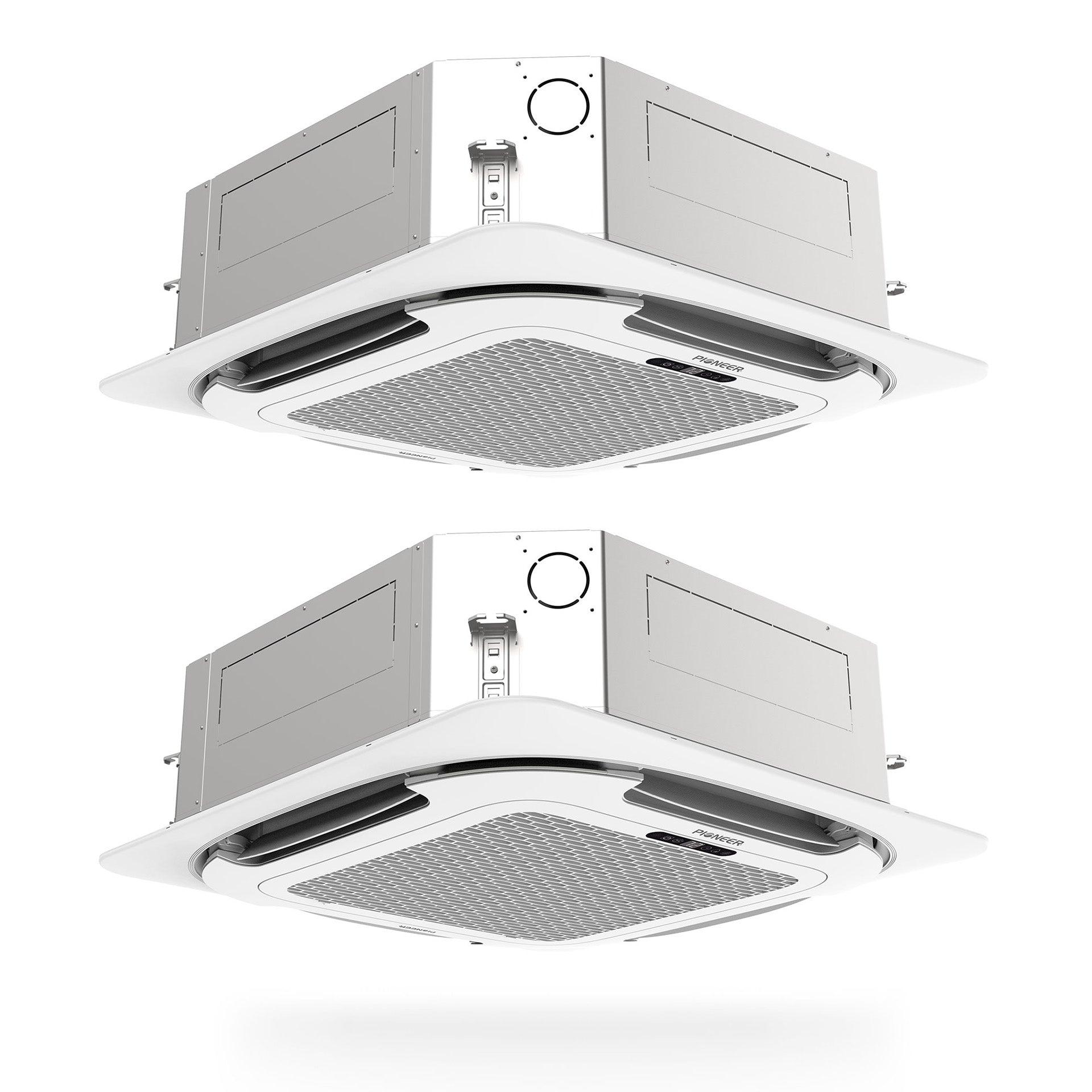 Dual Split 18000 BTU 1.5-Ton Quantum Ultra Wi-Fi 24 SEER2 Energy-Star Multi (2) Zone Ceiling Mount Air Conditioner Heat Pump 230-Volt