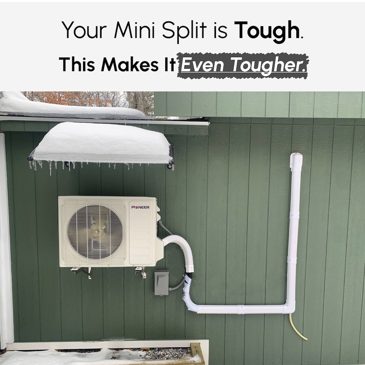 EliteGuard™ Outdoor Metal Shelter for Mini Split Condensing Units