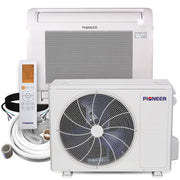 Pioneer® Quantum Ultra™ 16,000 BTU 23.8 SEER2 230V Floor/Low-Wall Mounted Console Ductless Mini-Split Air Conditioner Inverter Heat Pump Full Set