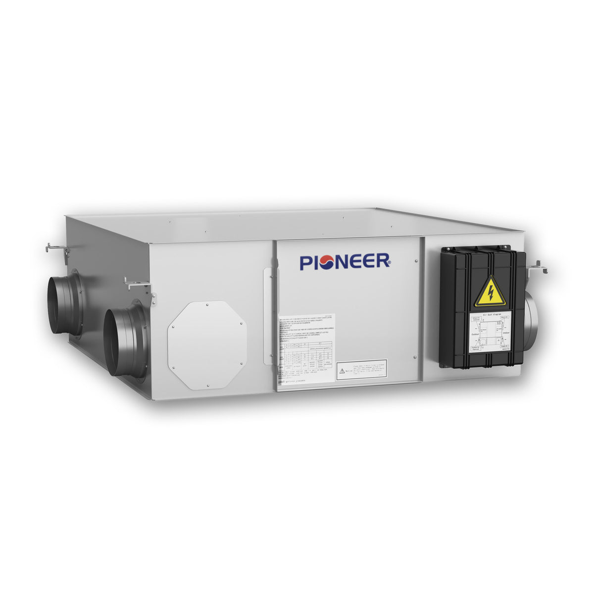 Pioneer® ECOasis Ducted 320 Ceiling-Mounted Energy Recovery Ventilator, 294 CFM, 8 in. Ducts
