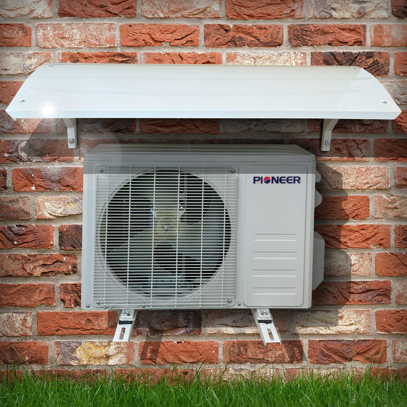 Condensing Unit Split EliteGuard™ Outdoor Metal Shelter for Mini Split Condensing Units ...