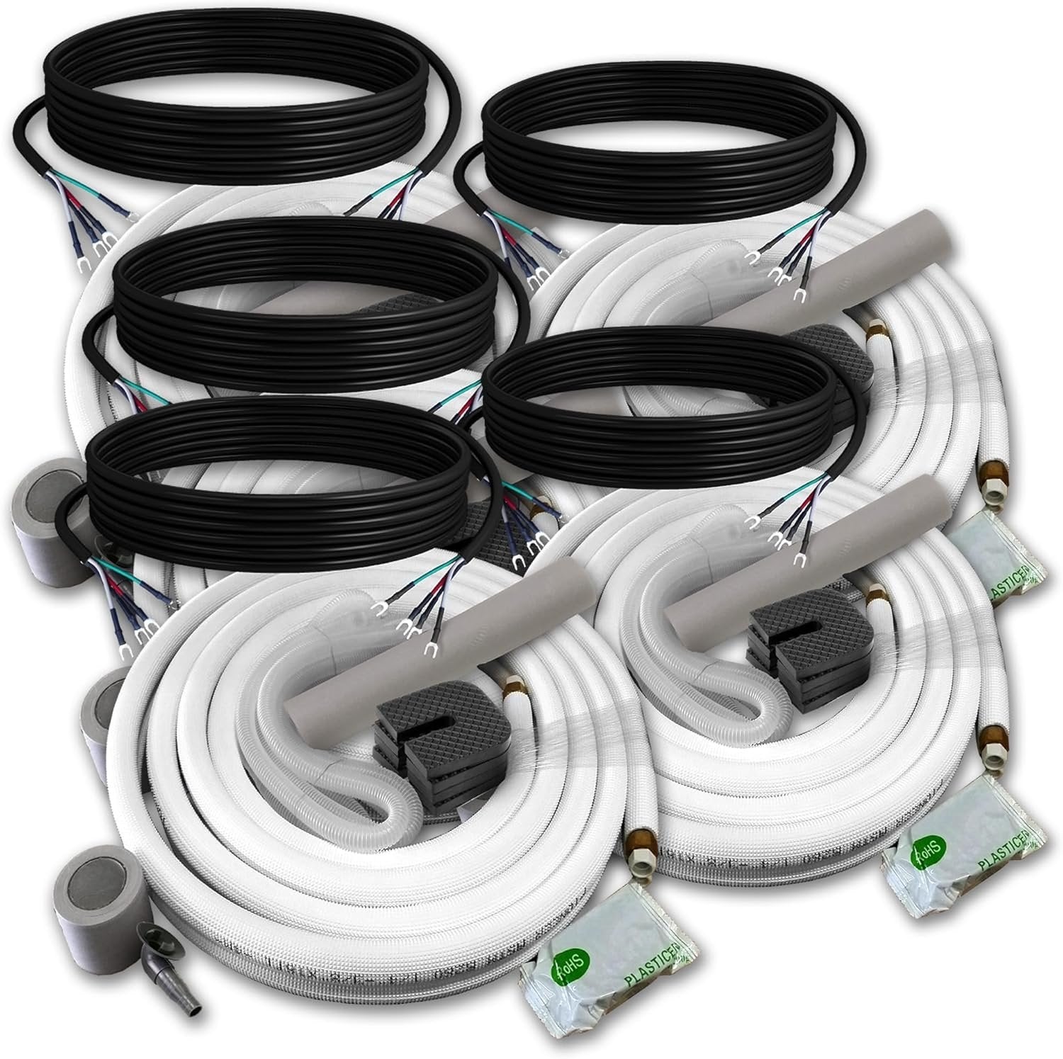 Quint Split 45000 BTU 3.75-Ton Quantum Ultra Wi-Fi 22 SEER Energy-Star Multi (5) Zone Wall Mount Air Conditioner Heat Pump 230-Volt