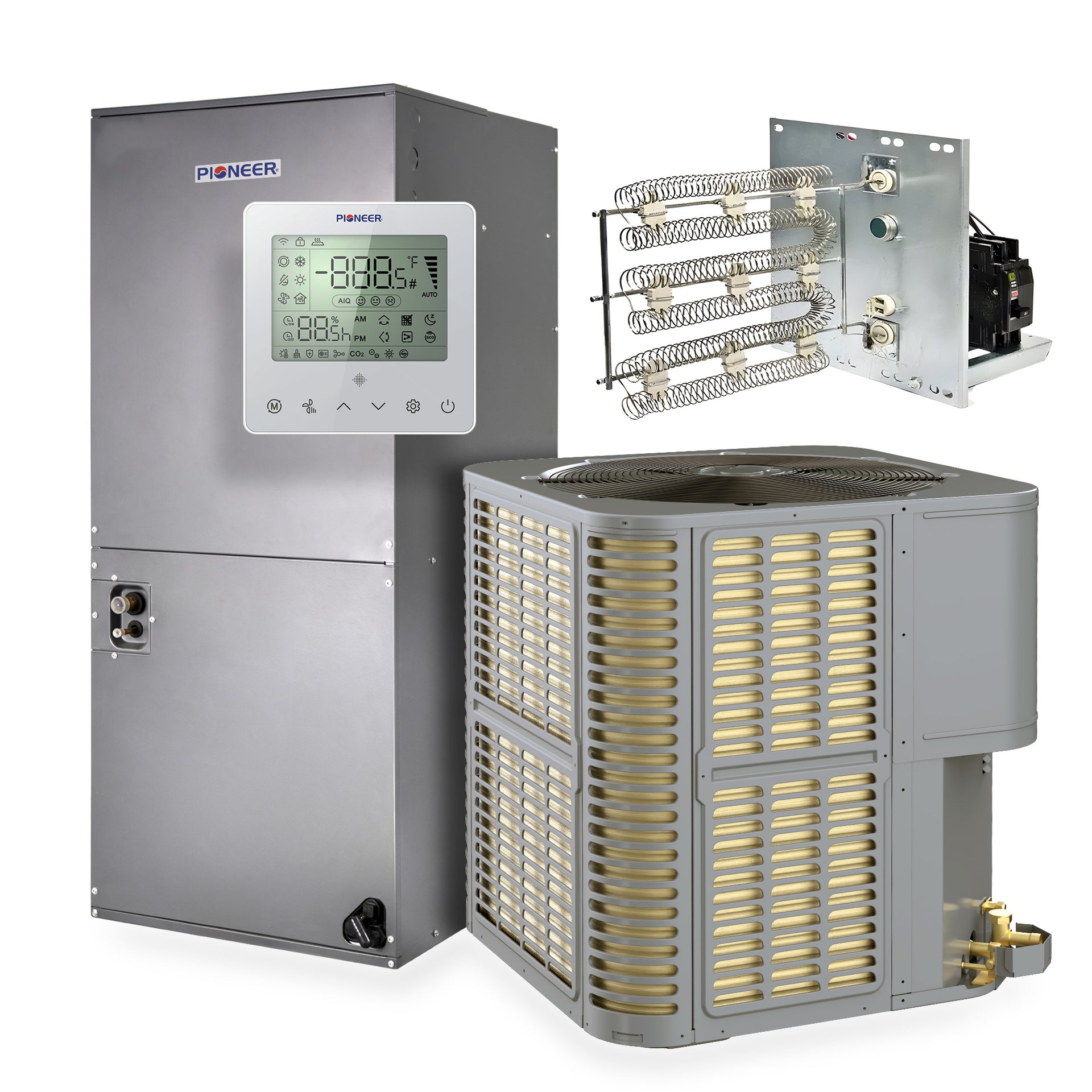Pioneer® Vertex™ 34 000 BTU 18.6 SEER2 230V Ducted Central Split Air Conditioner Inverter Heat Pump