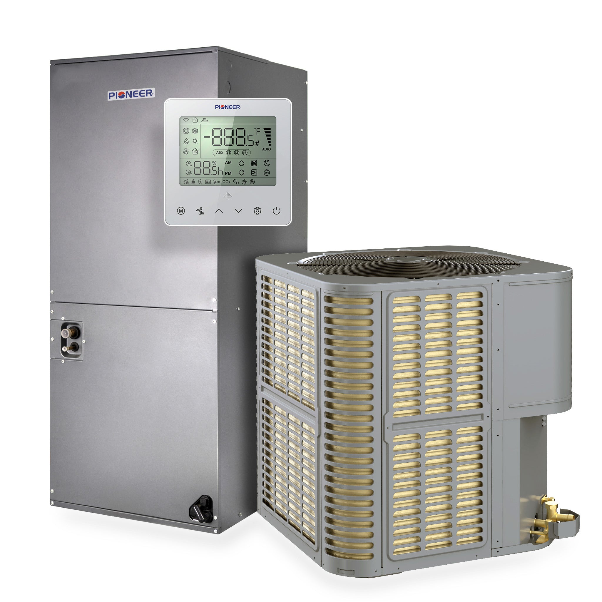 Pioneer® Vertex™ 56,000 BTU 17 SEER2 230V Ducted Central Split Air Conditioner Inverter Heat Pump