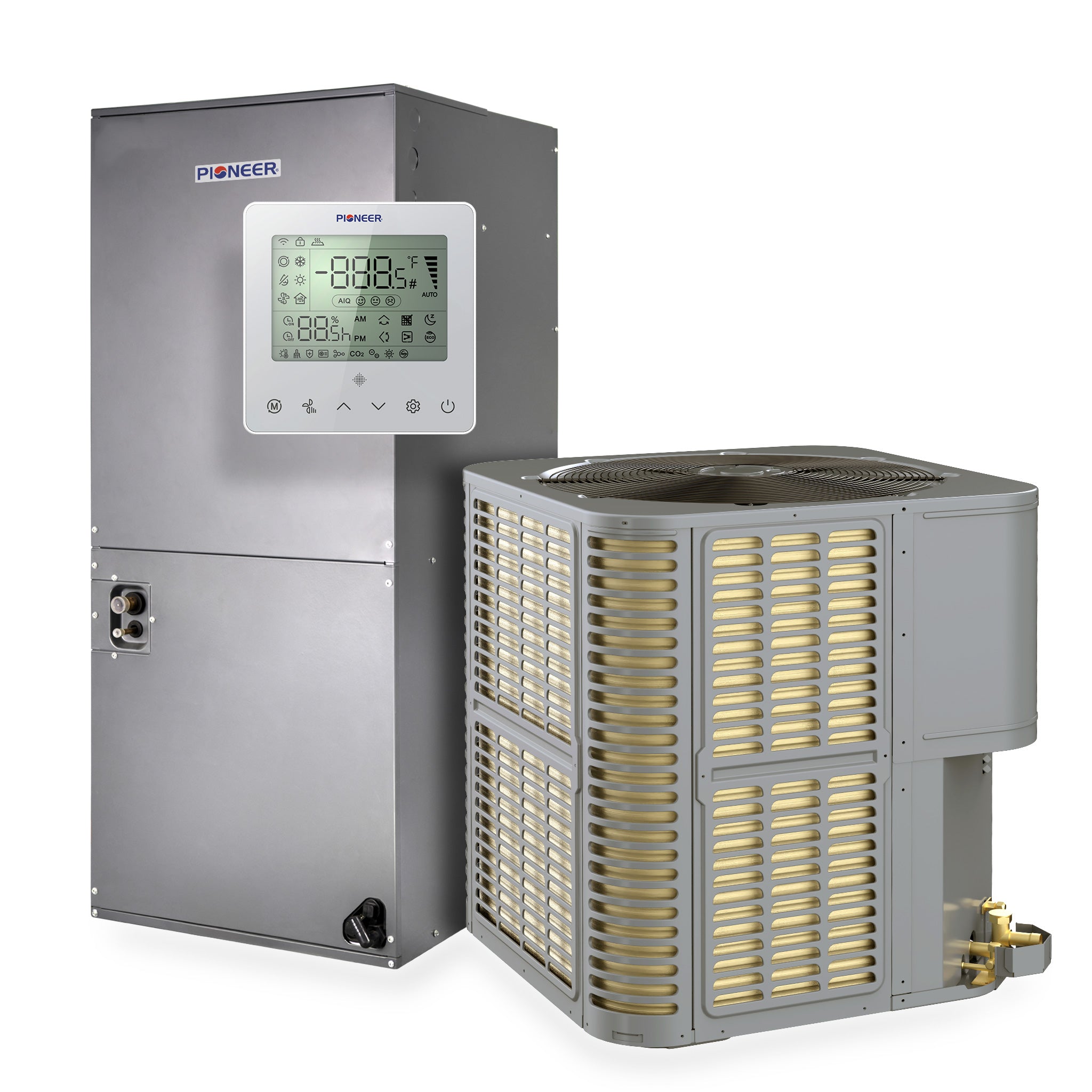 Pioneer® Vertex™ 56,000 BTU 17 SEER2 230V Ducted Central Split Air Conditioner Inverter Heat Pump