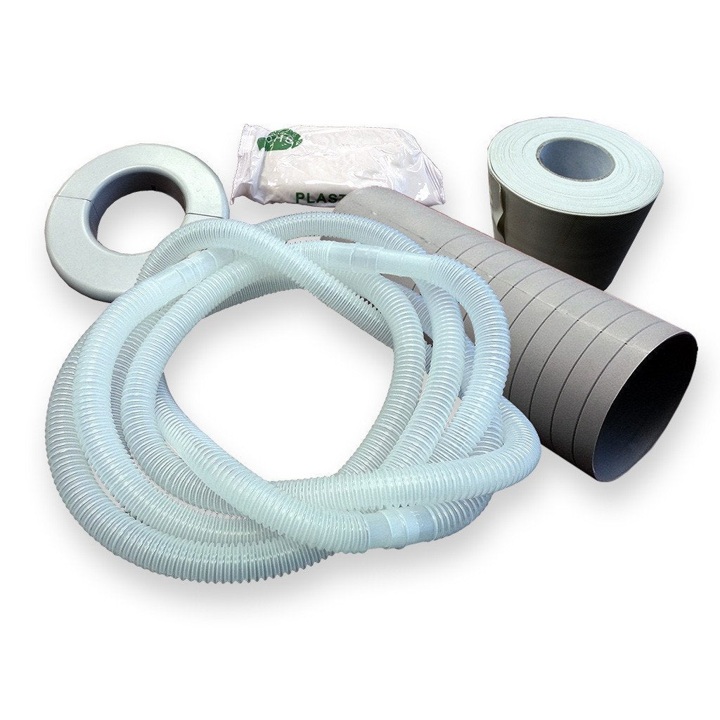 Installation Accessory Kit Mini Split Systems. Drain Hose Sleeve Tape Putty