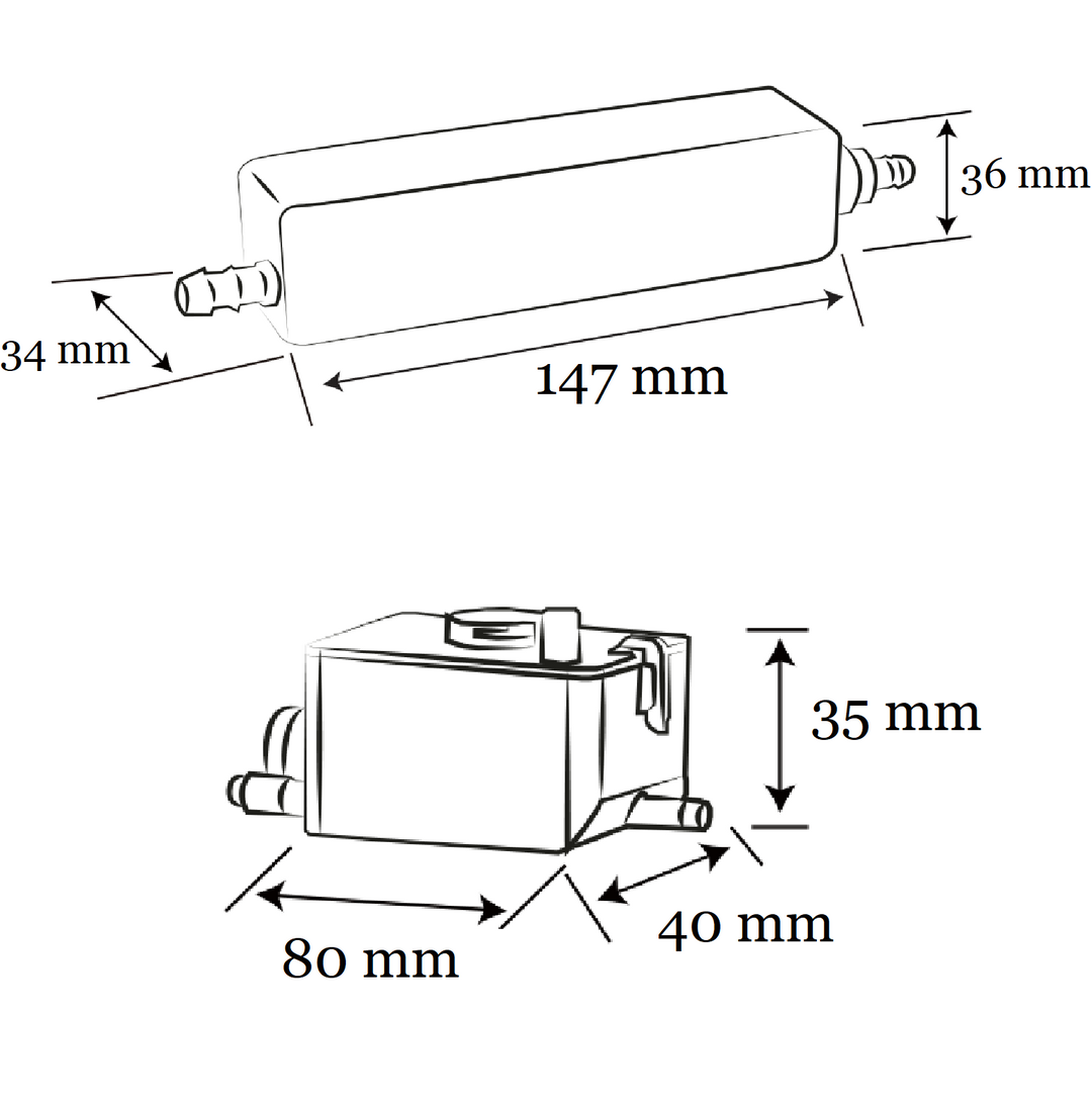 Condensate Pump for Mini Split Ductless Air Conditioners, Multi Voltage