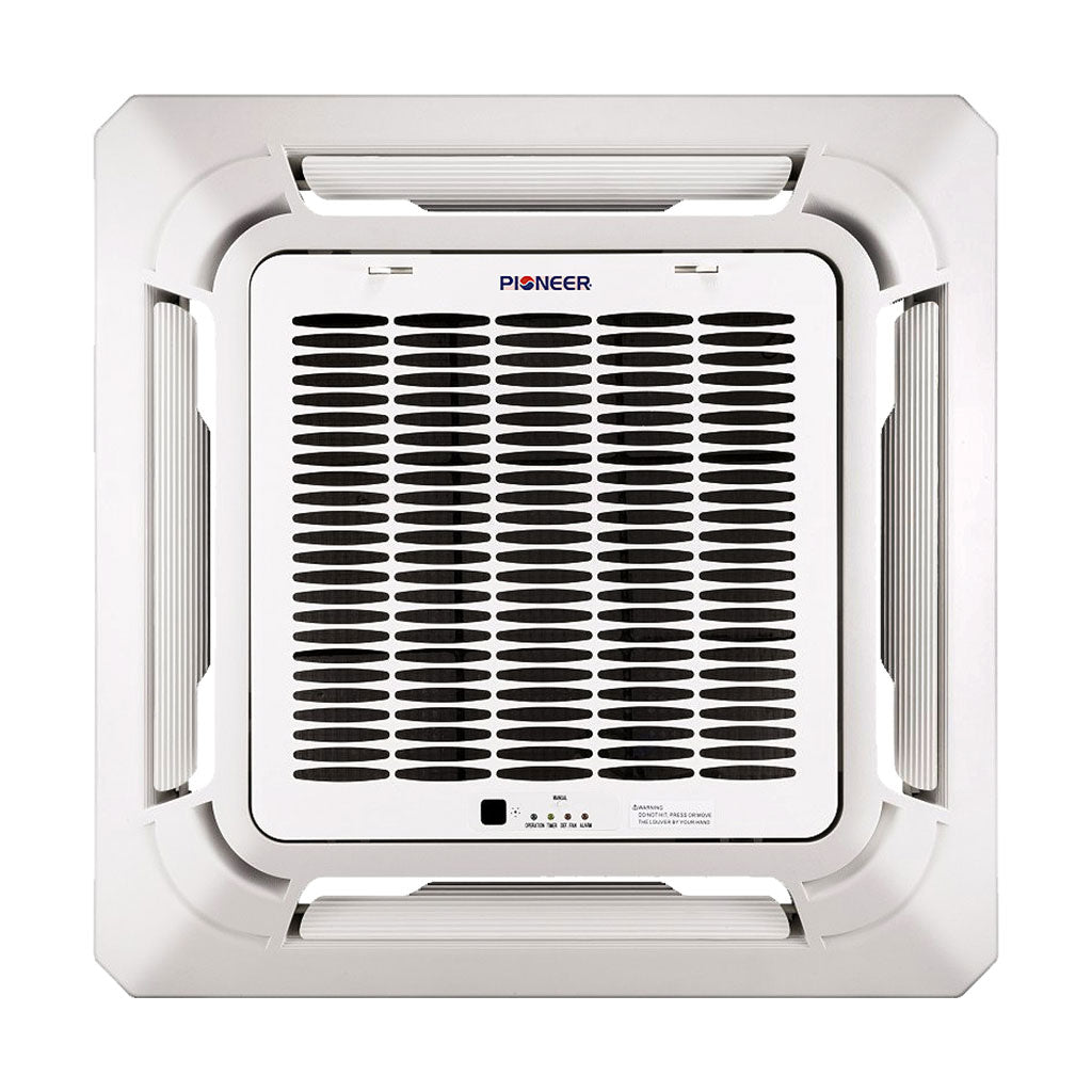 Pioneer® 12,000 BTU Ceiling Cassette Mini-Split AC Heat Pump