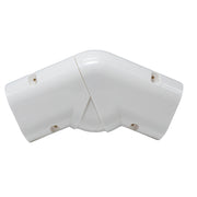 Adjustable Elbow from 4" Wide Line Cover Kit