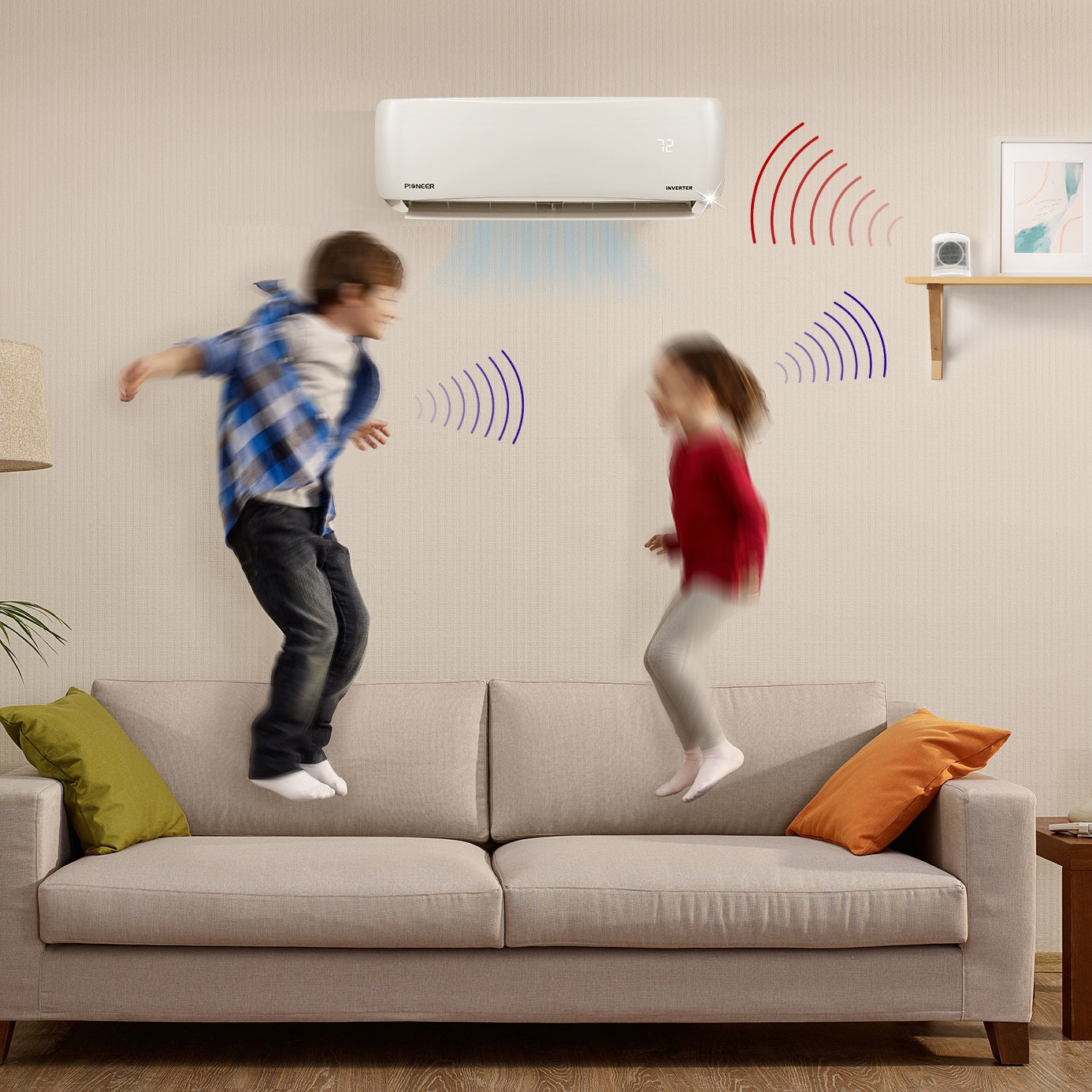 Pioneer AirSense PIR Motion Sensing Smart Switch for Mini Split System ...