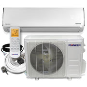 Pioneer® Diamante Series 36,000 BTU 17 SEER 230V Mini-Split Aire acondicionado Bomba de calor Juego completo con 16 pies. Equipo