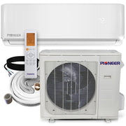 Pioneer® 36,000 BTU 17.5 SEER 230V Inversor mini-split sin ductos + sistema de bomba de calor de aire acondicionado Juego completo