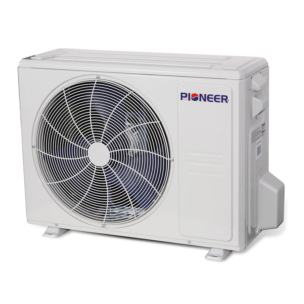 Pioneer® 18,000 BTU 19 SEER Sistema de bomba de calor de aire acondicionado mini-split con ductos ocultos Juego completo