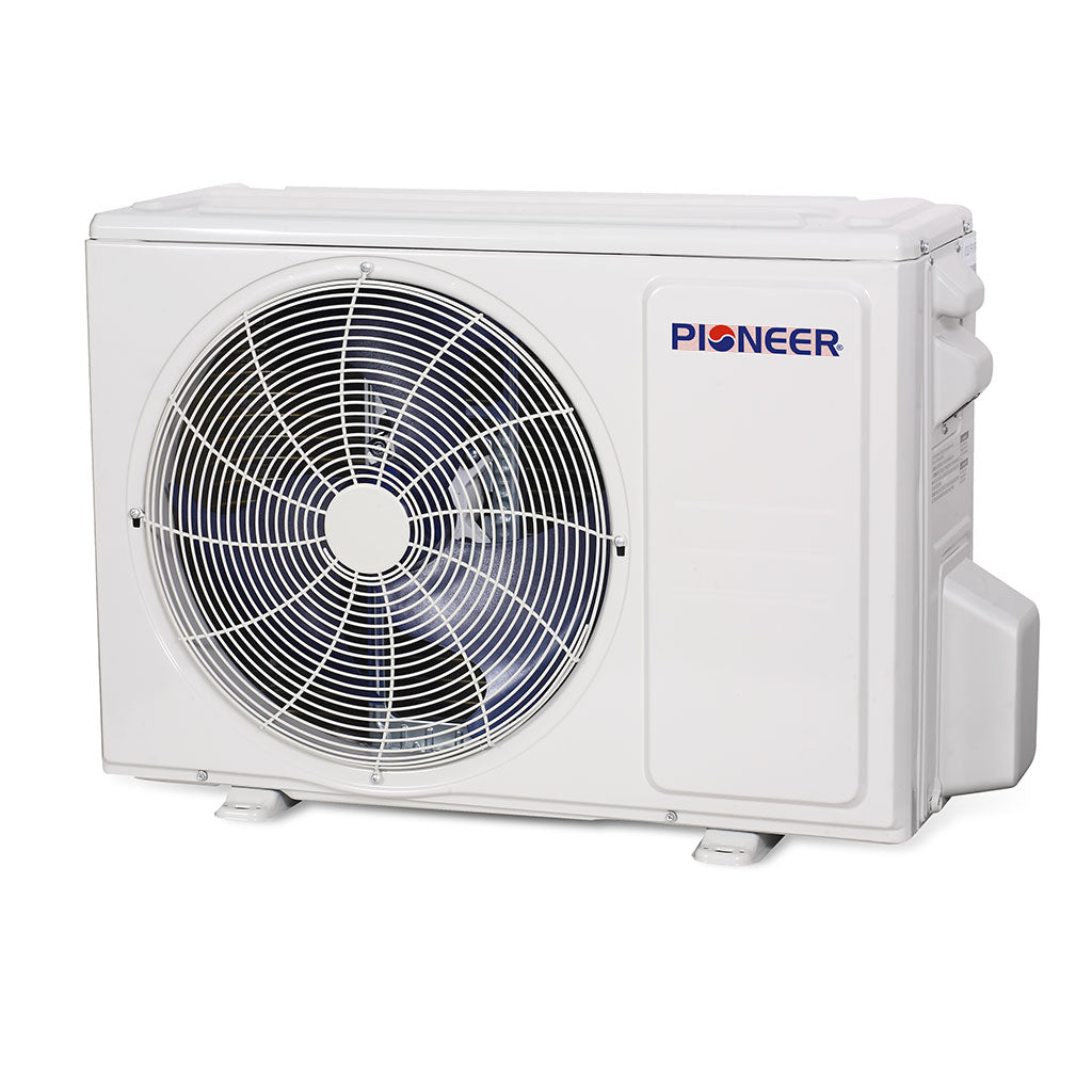 Pioneer® 9,000 BTU 24 SEER 230V Inversor mini-split sin ductos ++ Sistema de bomba de calor de aire acondicionado Juego completo
